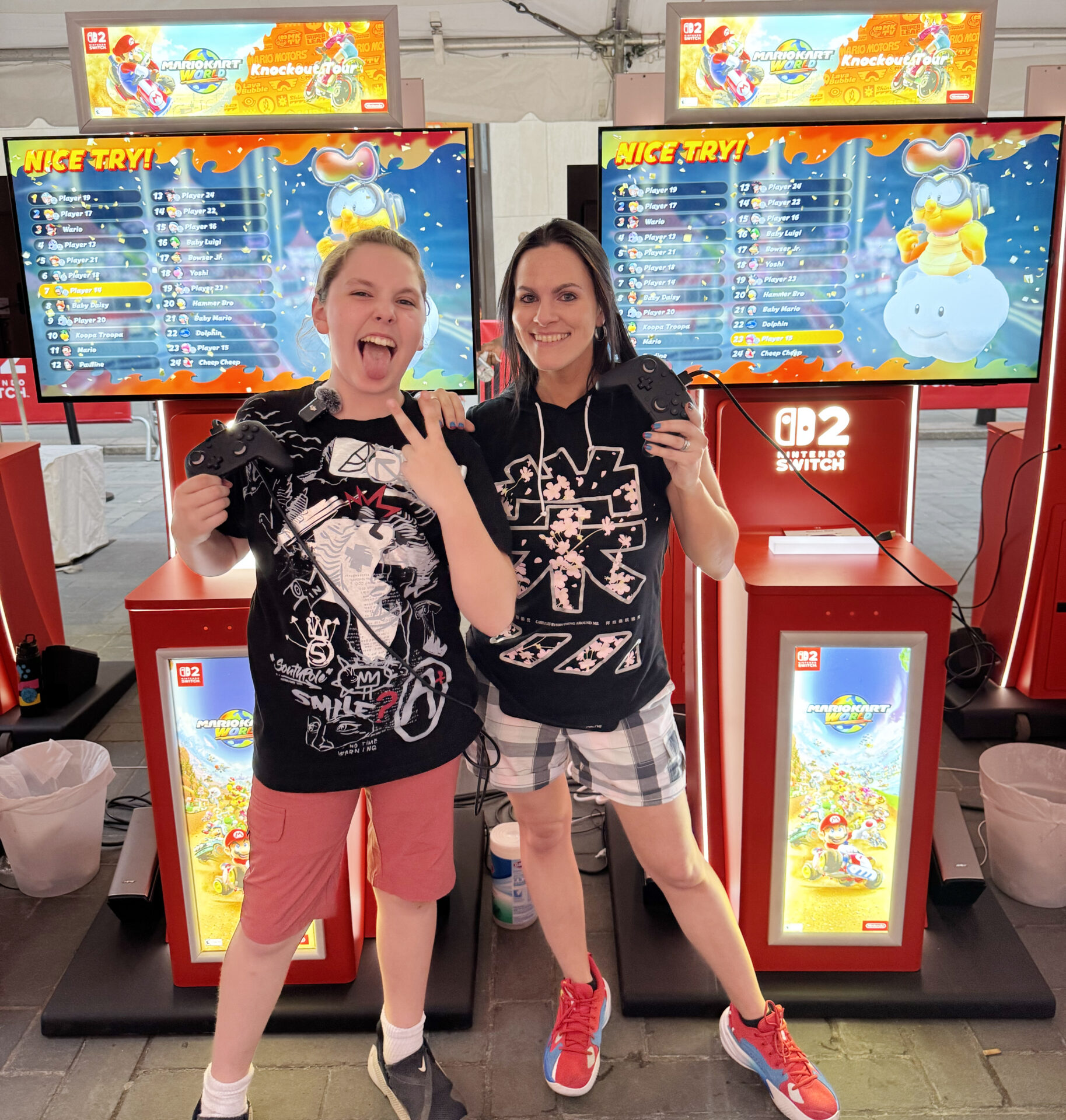 mario kart world real family reviews real family reviews playing mario kart world in nyc