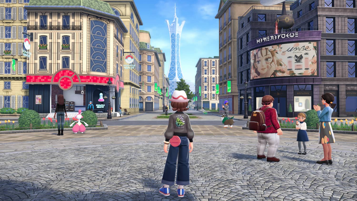 Pokemon Legends: ZA city