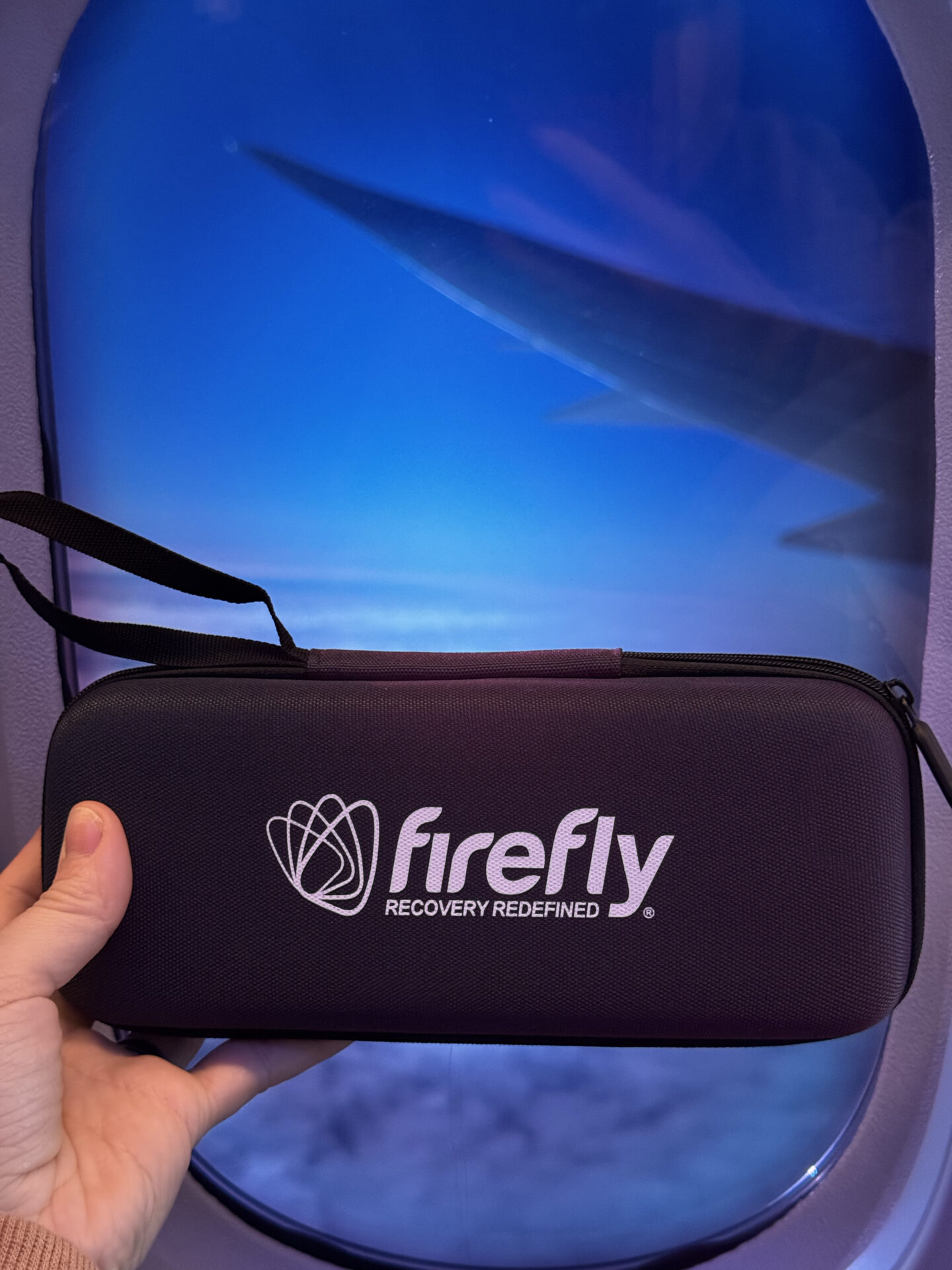 firefly recovery on an airplane